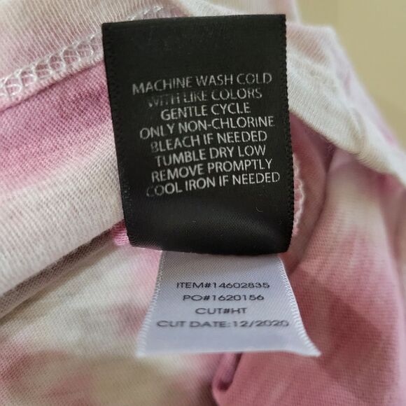 Torrid Women's Tie Dye Off-Shoulder Short Sleeve Pullover Top - Picture 13 of 14